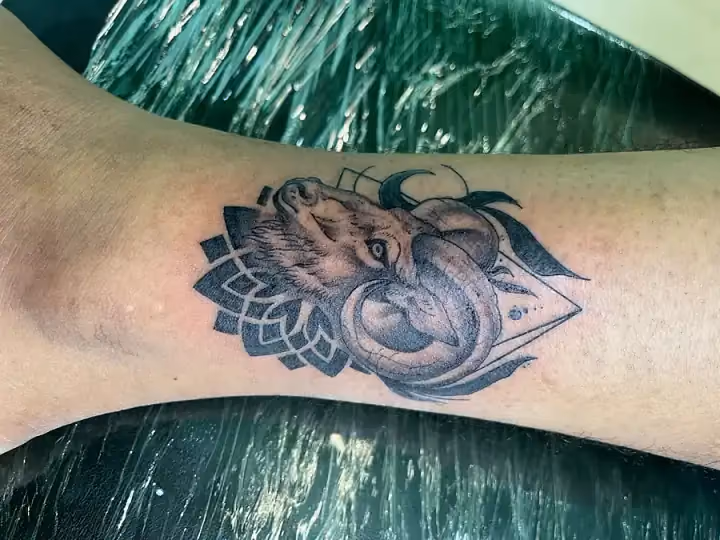 Sacred Beginning, Mandala tattoo by Ahmedabad Ink